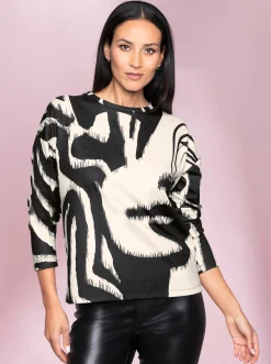 Sweatshirt im Animal-Muster