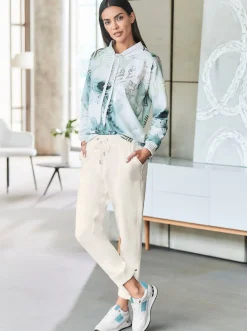 Sweatshirt im Batik-Look