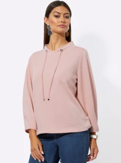 Sweatshirt im softweichen Modal-Mix