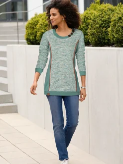 Sweatshirt in Longform