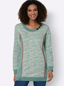 Sweatshirt in Longform