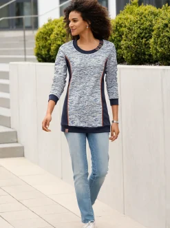 Sweatshirt in Longform