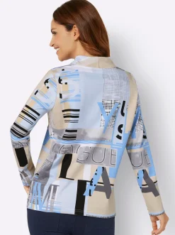 Sweatshirt mit Buchstaben-Print