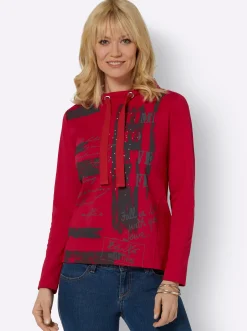 Sweatshirt mit grafischem Druck