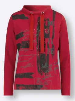 Sweatshirt mit grafischem Druck