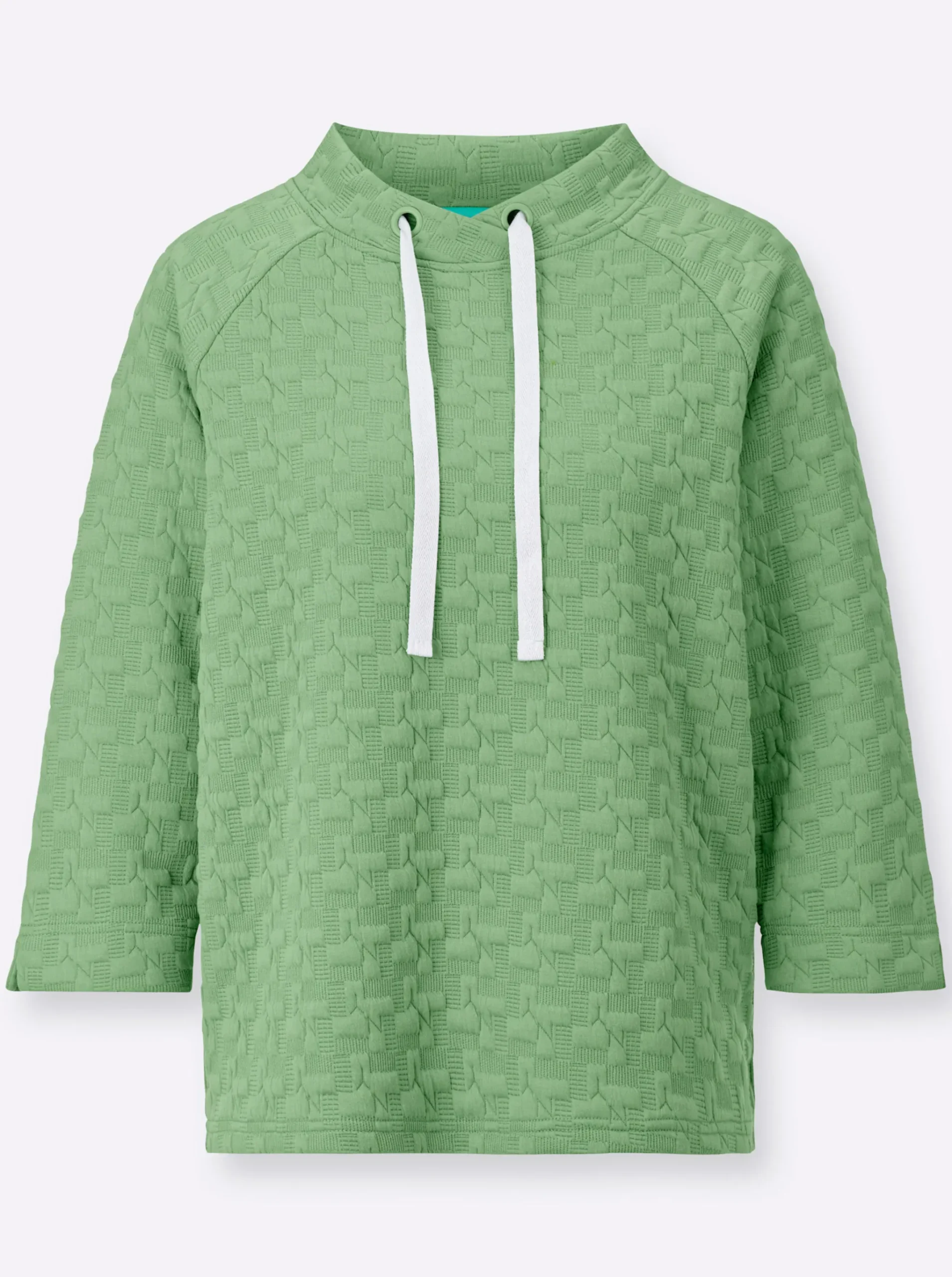 Sweatshirt mit Jacquard-Struktur