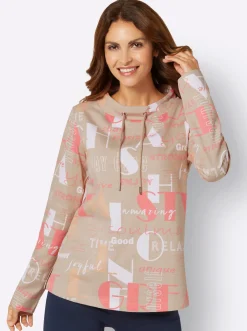 Sweatshirt mit Lettering-Print