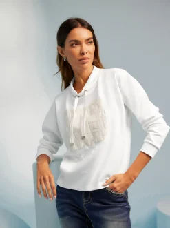 Sweatshirt mit Pailletten