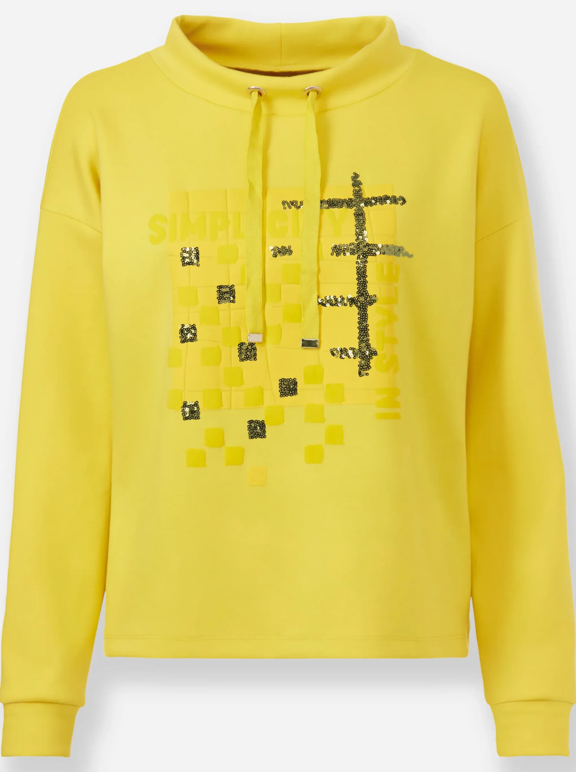 Sweatshirt mit Pailletten