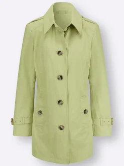 Trenchcoat mit Schlitz hinten
