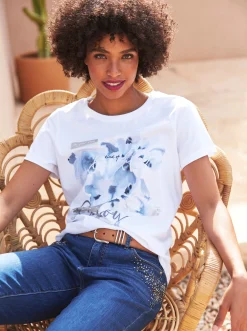 T-Shirt aus reiner Baumwolle