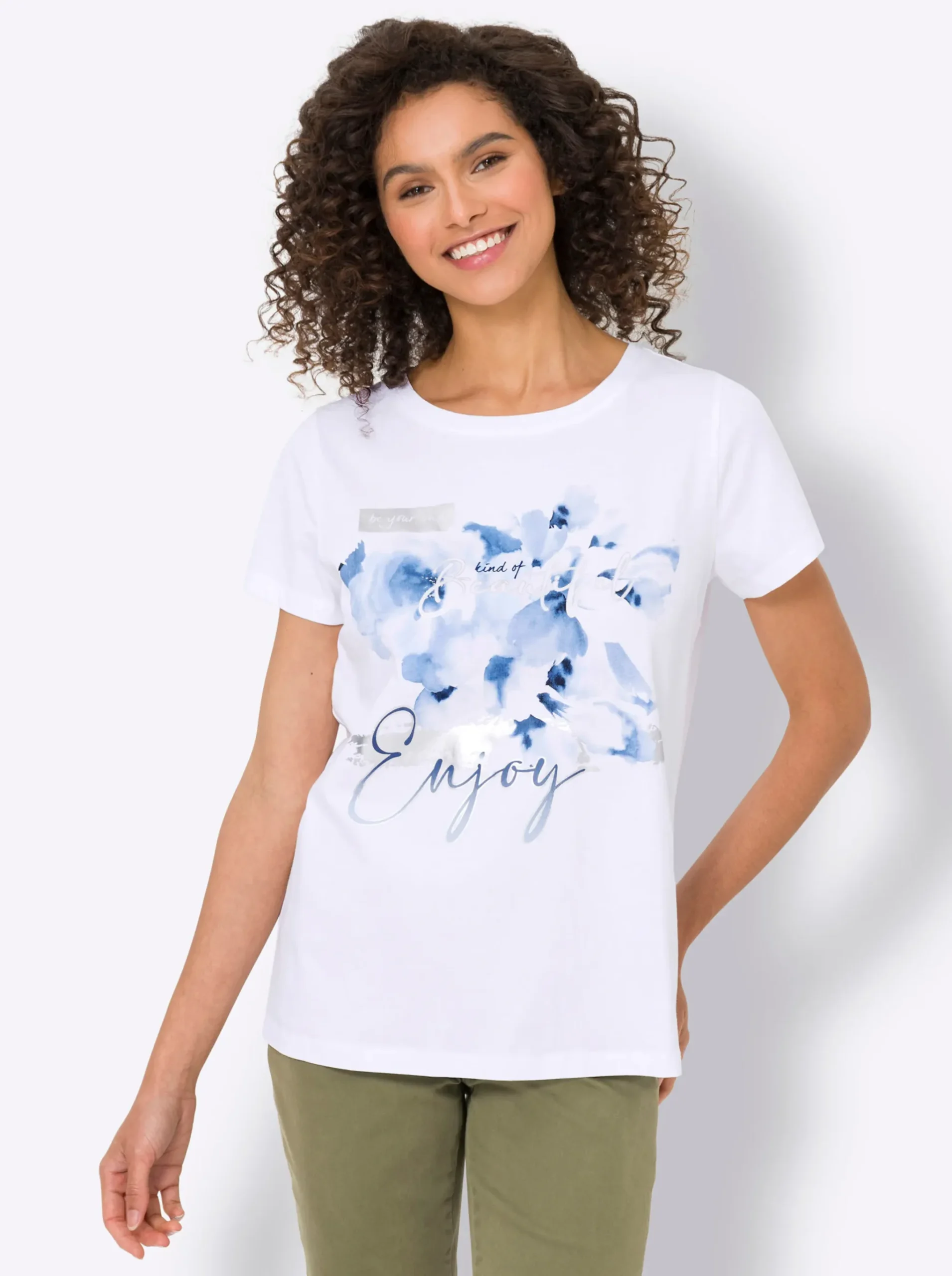T-Shirt aus reiner Baumwolle
