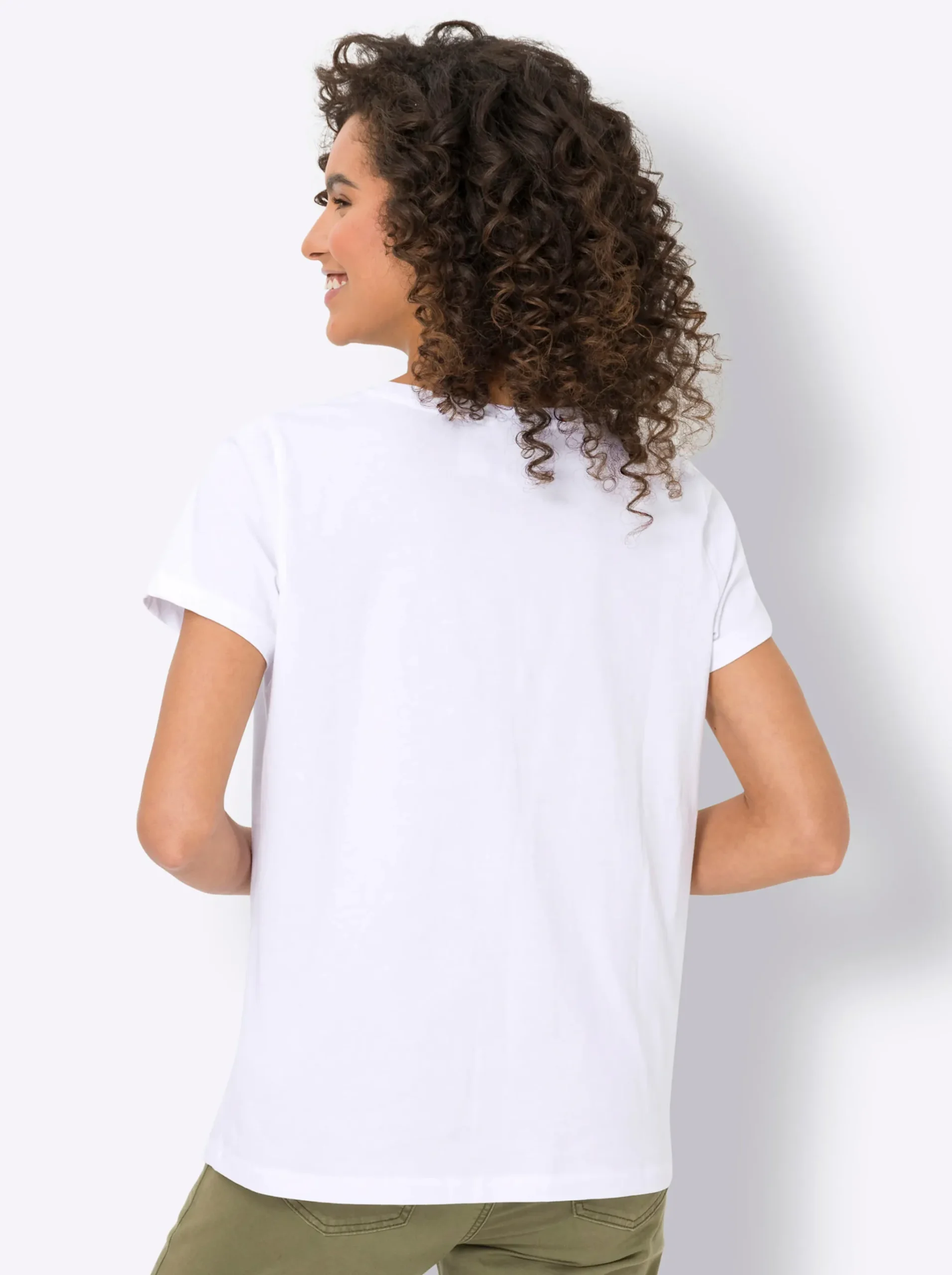 T-Shirt aus reiner Baumwolle