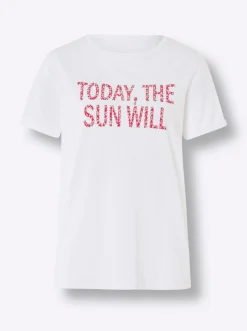 T-Shirt mit Schriftzug