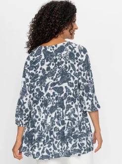 Tunika mit Ornament-Druck