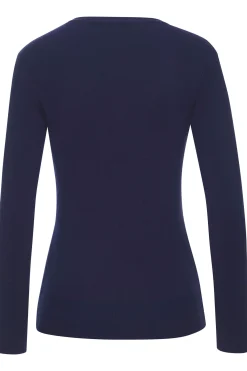 V-Ausschnitt-Pullover