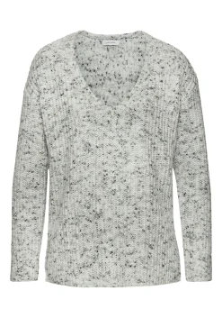 V-Ausschnitt-Pullover