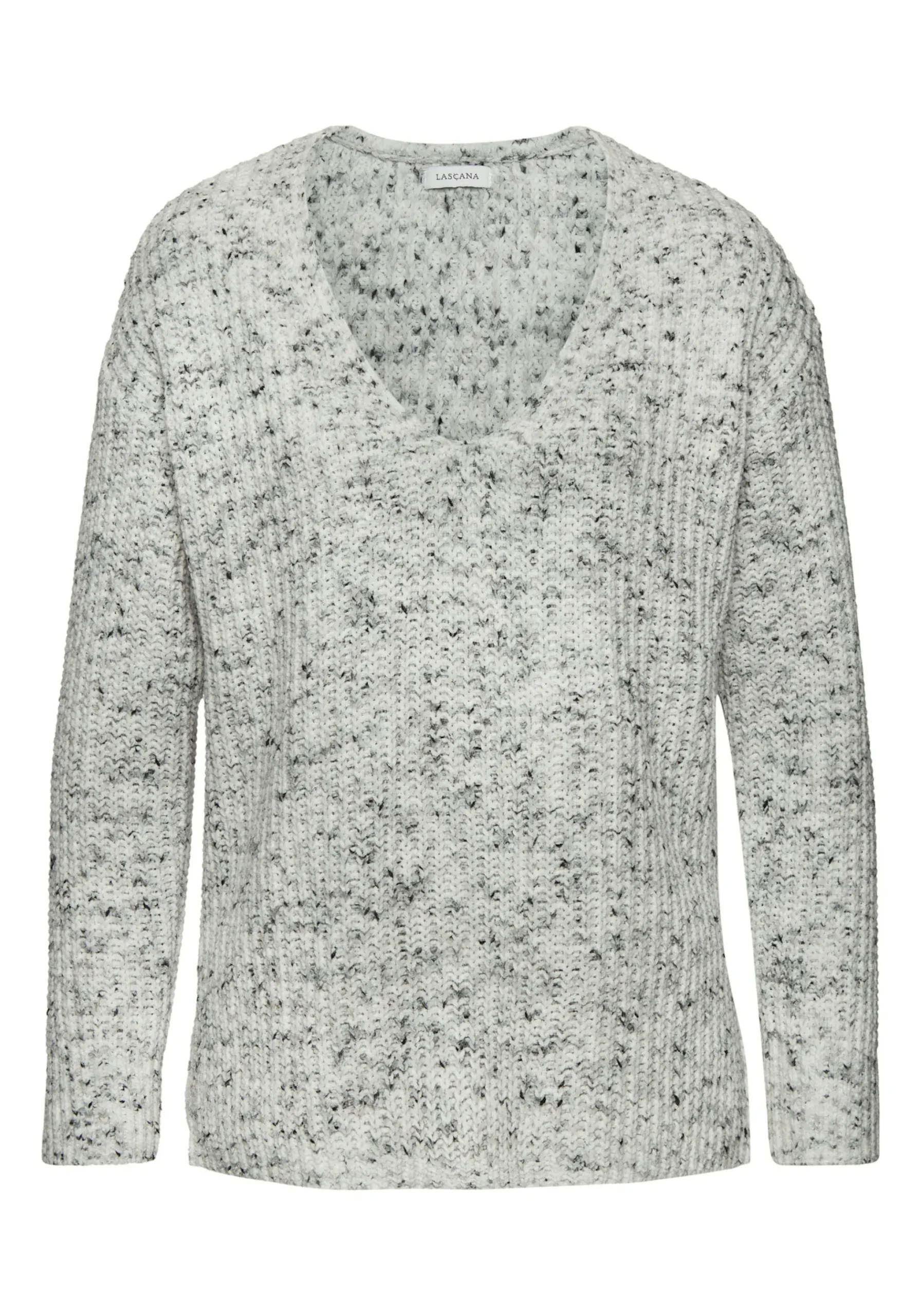 V-Ausschnitt-Pullover