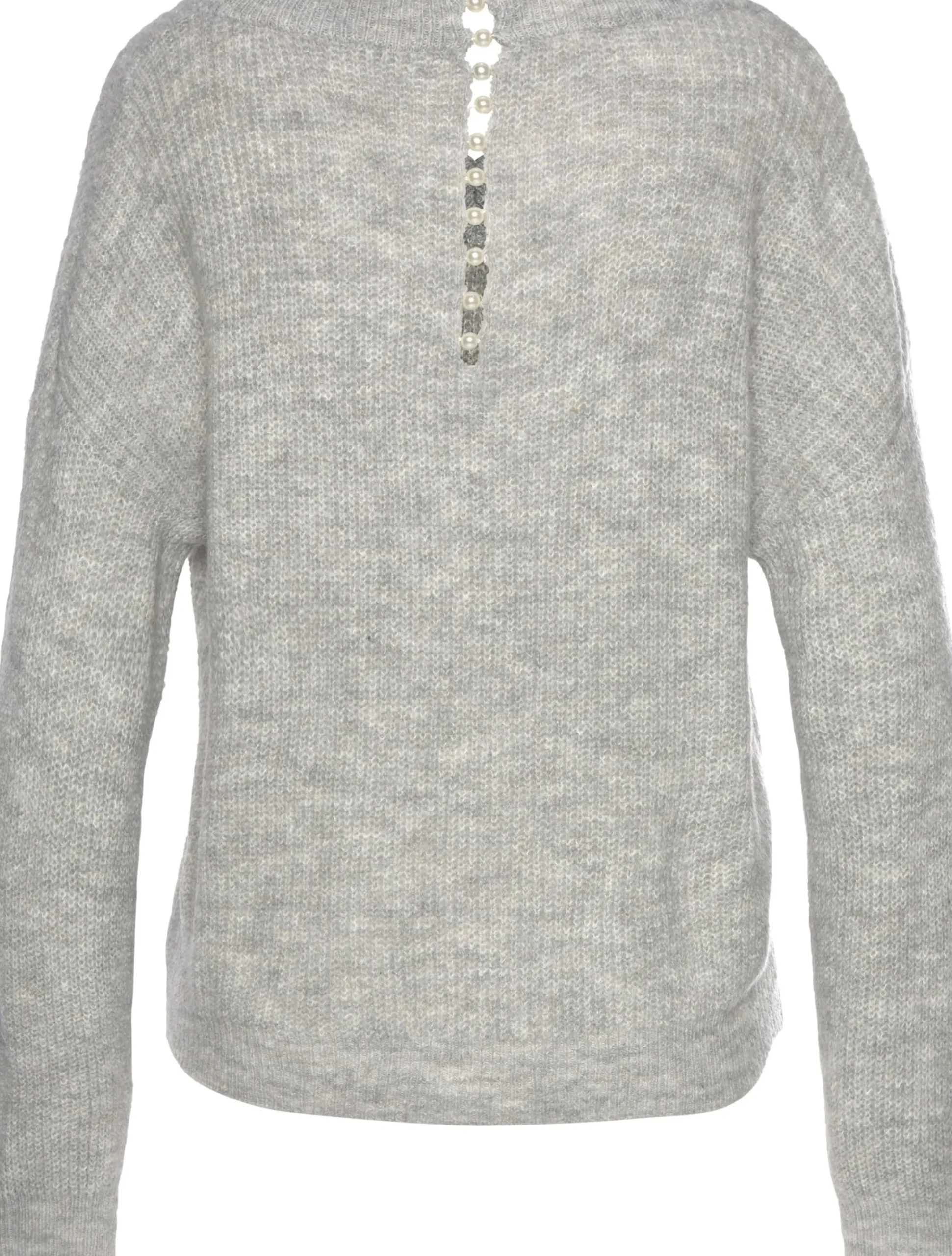 V-Ausschnitt-Pullover