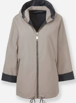 Wendejacke in wasserabweisender Qualität
