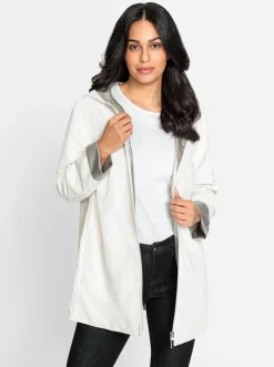 Wendejacke mit Kapuze