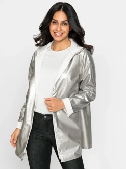 Wendejacke mit Kapuze