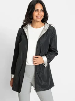 Wendejacke mit Kapuze