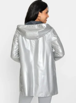 Wendejacke mit Kapuze
