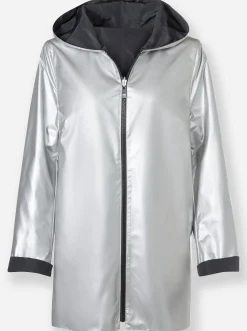 Wendejacke mit Kapuze