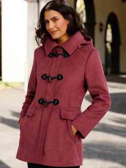 Wolljacke aus Melange-Garn